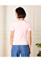 Women Pink Printed T-Shirt - 3