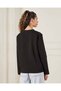 Girls Senior Black Solid T-Shirt - 3