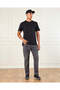 Men Black Basic Solid T-Shirt - 2