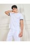 Men White Sports T-Shirt - 5
