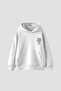 Need Money for Bmw Printed Oversized Unisex White Hoodie - 2
