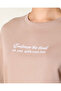 Women Brown Embroidered T-Shirt - 4