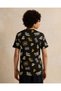 Senior Boys Black Printed T-shirt - 3