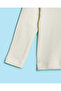 Infant Boys Beige High Neck T-Shirt - 3