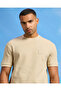 Men Beige Solid Lounge T-Shirt - 4