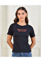 Women Black Printed T-shirt