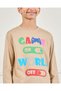 Senior Boys Beige Gaming Graphic T-Shirt - 4