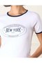 Women Ivory Printed T-Shirt - 4