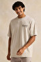 Men Grey Printed T-Shirt
