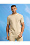 Men Beige Solid Lounge T-Shirt - 2