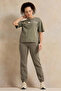 Women Green Printed Active T-Shirt - 2