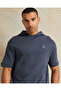 Men Plain Grey Hooded Lounge Sweatshirt - 4