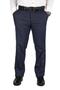 Men's Winter Navy Blue Roxvip Cotton Full Lycra Gabardine Linen Trousers - 2