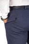 Men's Winter Indigo Roxvip Cotton Full Lycra Gabardine Linen Trousers - 3