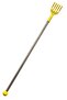 2Pcs Metal Handle Back Strap Back Scratch Bar Yellow Red - 2