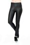Mary Lux Leather Look Thin Shiny Leggings - 5