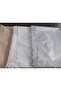 Tablecloth PVC Lace Edge Flower Motif Gray Color - 4