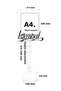5 Pieces Black and White A4 Standing Price Tag Framed Price Tag Donkey Hanging Tag - 4