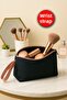 Daily Makeup Bag with Wrist Strap Waterproof Small Travel Cosmetic Mini Handbag