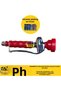 Industrial Kitchen Faucet Handle Red Color - 2