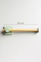 Self-Adhesive Bamboo Toilet Paper Holder 20 cm - 4