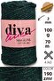 Diva Makrome Cotton Simli 190 Emerald