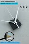 Clock Mechanism, Flowing Silent Wall Clock Mechanism, 14 mm Shaft (Set) Without Hanger