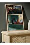 The New Yorker Poster One Piece Wooden Framed Painting - 5