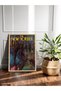 The New Yorker Poster One Piece Wooden Framed Painting - 2