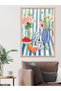 Watercolor Look Still Life One Piece Wooden Framed Painting