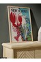 The New Yorker Poster One Piece Wooden Framed Painting - 5