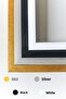 إطار صور بمقاس 50×70 سم، مناسب للصور أو الأحاجي أو القمصان الرياضية، بدون زجاج ومصنوع من PVC - 5
