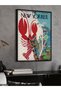 The New Yorker Poster One Piece Black Wooden Framed Painting - 5