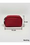 Red Color Makeup Bag, Coin Purse, Jewelry Bag - 4
