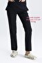 Black Stretch Fabric Pipe Leg (Thick Fabric) Unisex Single Bottom Pants Doctor Nurse Uniform