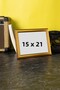 إطار صورة مقاس 15 × 21، سطح مكتب رأسي أفقي ومناسب للتعليق على الحائط - 4