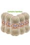 Baby Best 5 Pieces Baby Rope 10% Bamboo Anti-Pilling 599 Stone