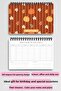 Autumn-Themed Cozy Design Themed A5 Spiral-Bound To-Do List Weekly Planner - 5