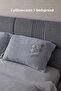طقم غطاء سرير مزدوج مزخرف بنمط زن بقلاوة، قماش شنیل مطرز 240×260 سم - 3