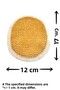 Natural Jute Rope Bath Loofah Hammam Body Scrubber 12X17 Cm. - 4
