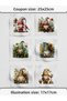 Patchwork Fabric Set – 100% Cotton Patterned Fabric Coupons for Sewing and Hobby - 4