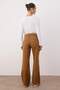 Camel Yüksek Bel Vintage Yıkama Özel Renk Denim Wide Leg/Geniş Paça Jeans TWOAW26JE00110 - 4