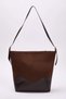 Brown Suede Women's Shoulder Bag Takaw26Oc00043 - 4