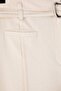 Ekru Pamuklu Gabardin Kemerli Wide Leg/Geniş Paça Pantolon TBBAW26AR00025 - 8