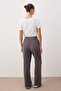 Antrasit Wide Leg/Geniş Paça Dokuma Kumaş Pantolon TWOAW22PL0139 - 6