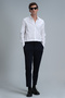 Lumer Sports Men's Chino Trousers Slim Fit Navy Blue - 5