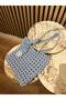 Handmade Veronika Knitted Bag Xxlace – Pearl Detail