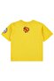 Superman Printed T-Shirt for Ages 6-9 - Yellow - 4