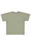 Self-Patterned T-Shirt for Ages 6-9 - Khaki 8-9 Years Old