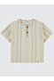 Boy's T-Shirt 2-5 Years Stone Color - 2